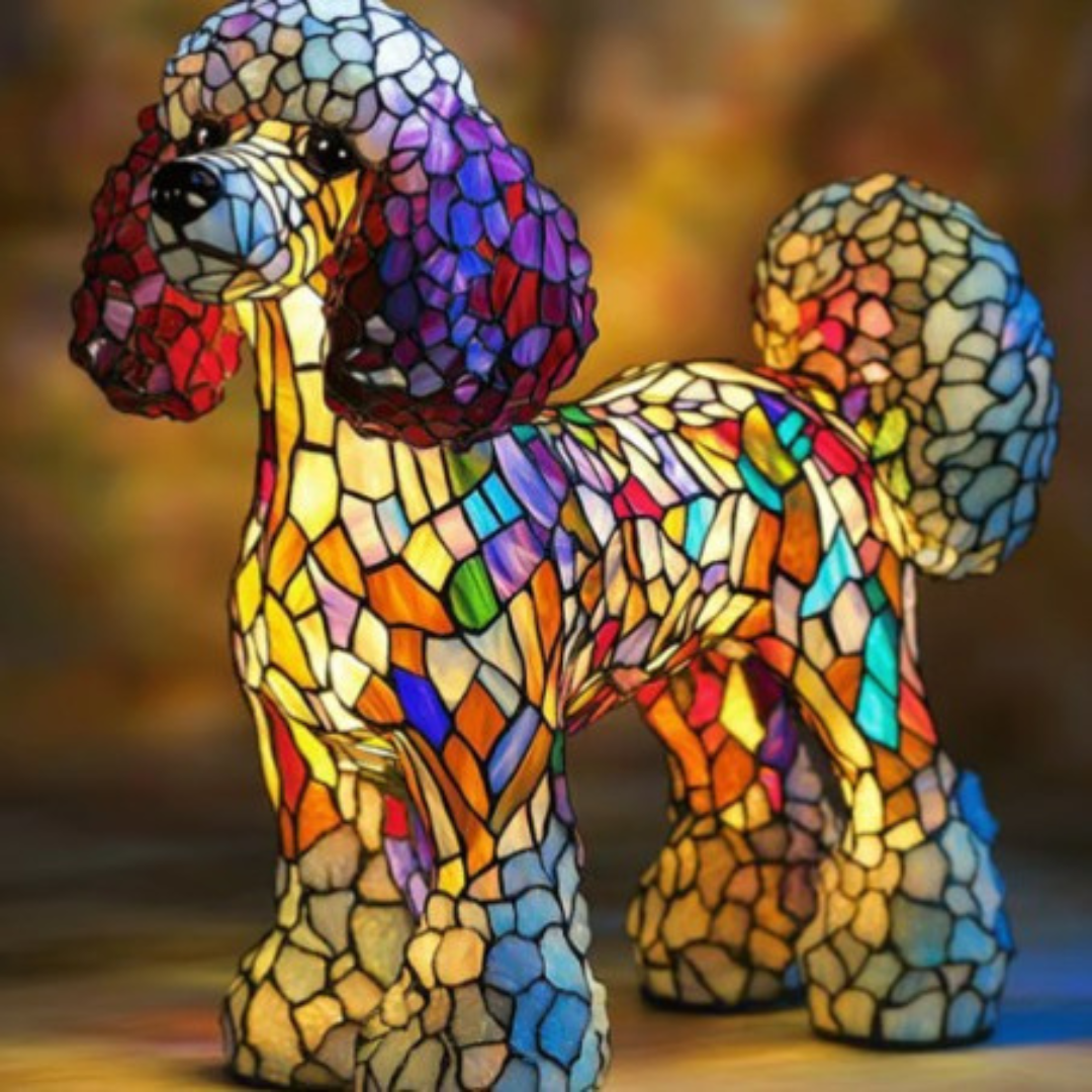 Gigi | Lampada per cani Magisk in vetro colorato
