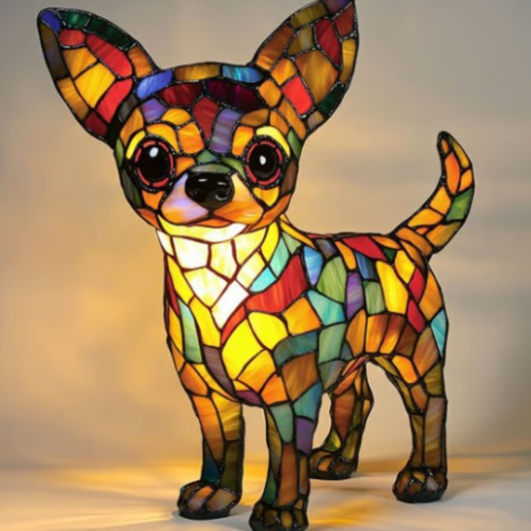 Choupette | Lampada per cani Magisk in vetro colorato
