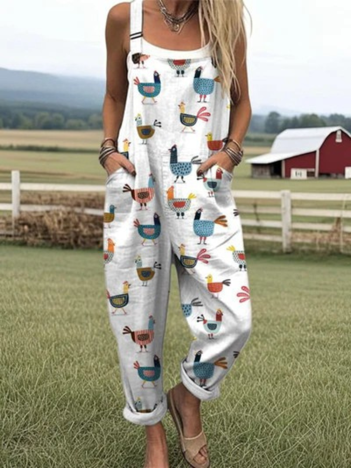 Anita - Vintage Casual Jumpsuit
