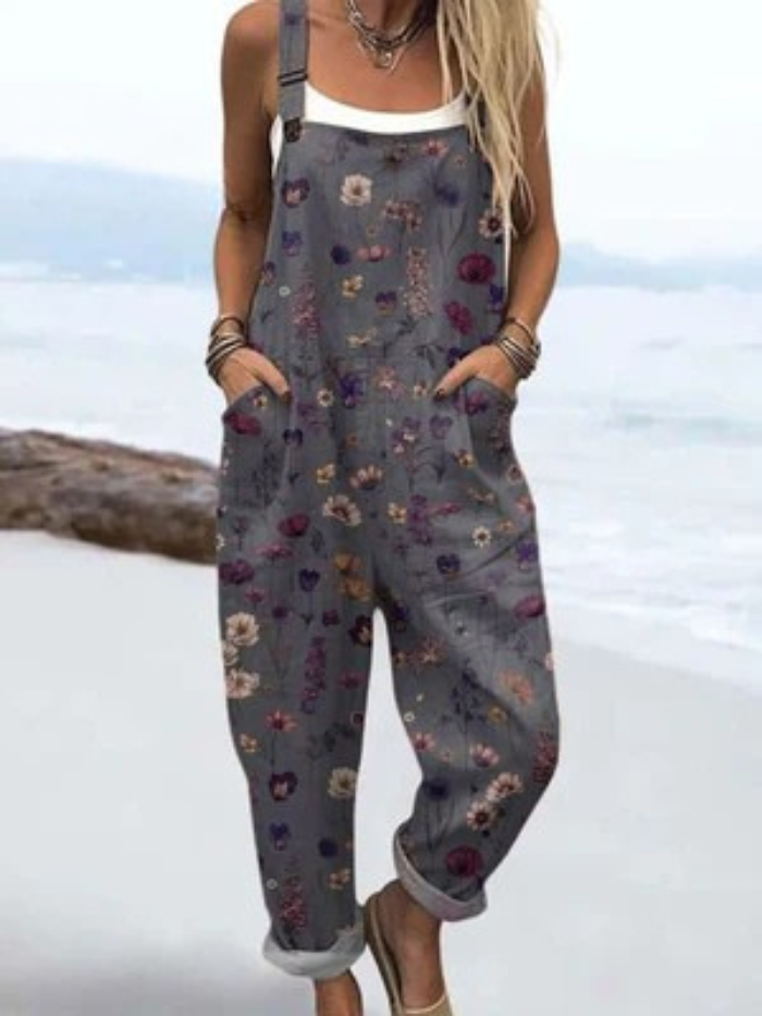 Kelly - Vintage Casual Jumpsuit