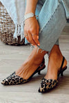 SERENA | SLINGBACK ANIMALIER