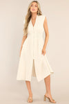 Lara™ | Elegante vestito midi con zip e spacco