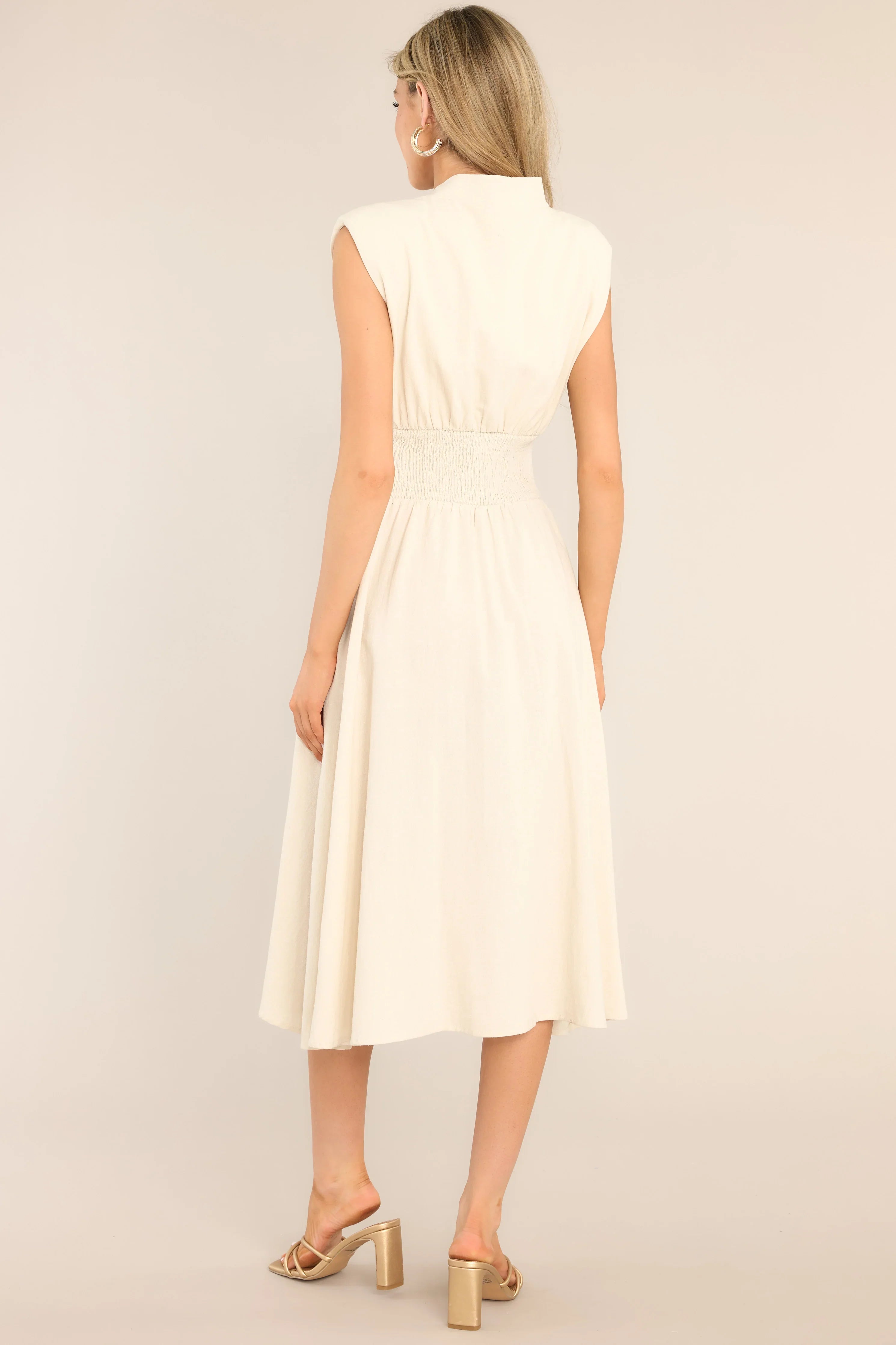 Lara™ | Elegante vestito midi con zip e spacco
