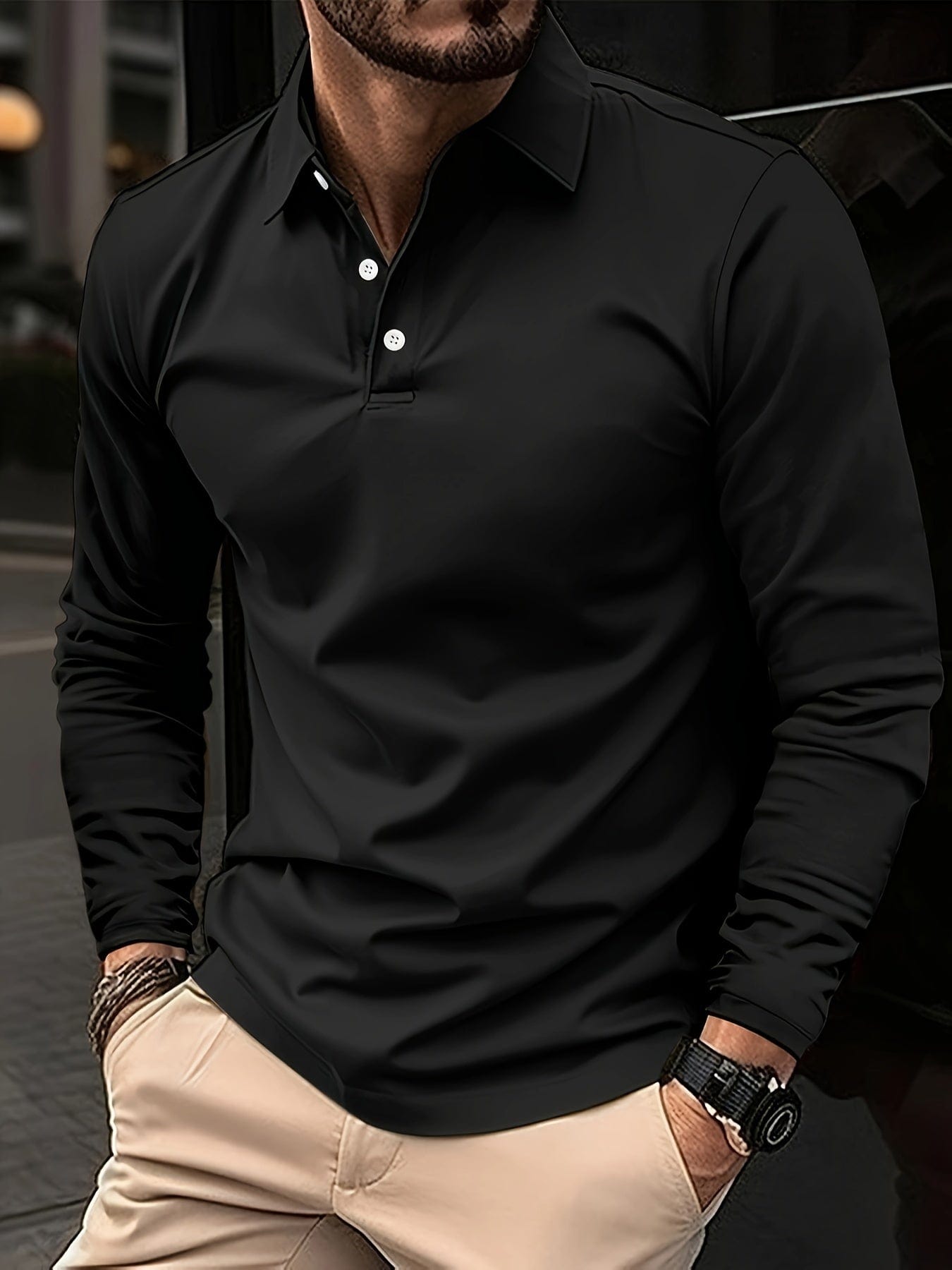 Austin™ | Polo a maniche lunghe per uomo