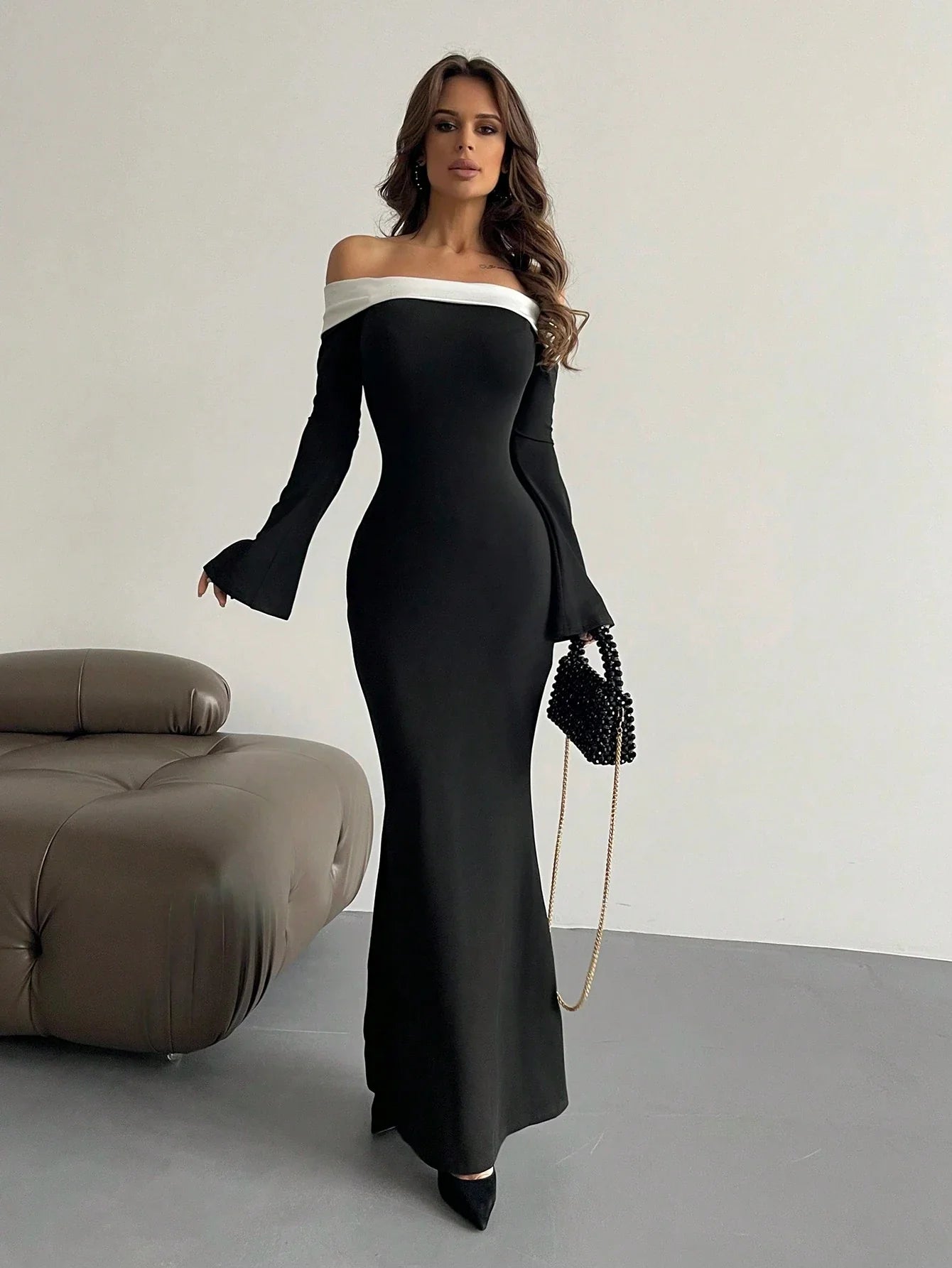 Iselien™ | Elegante Abito Off-Shoulder