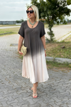Elize™ | Maxi Abito Ombre Morbido