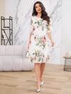 Maevy™ | Abito con Fiori Fioriti