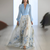 Tess™ | Abito Lungo con Stampa Floreale