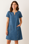 Marielle™ | Abito in Denim Morbido