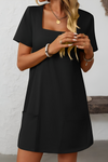 Léonie™ | Vestito Casual con Tasche Charm