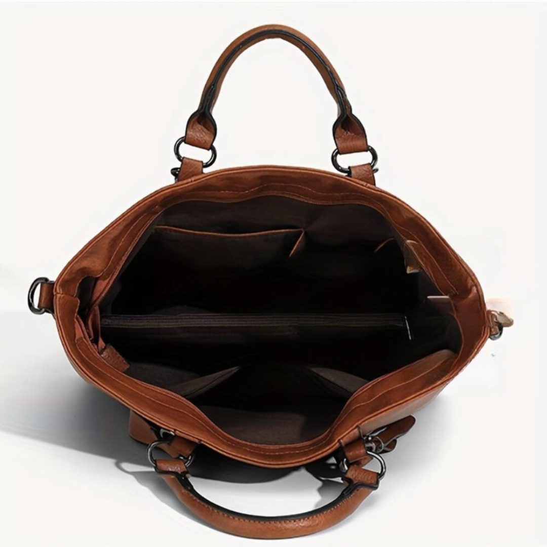 Bianca | Shopper Vintage Senza Tempo con Eleganza Raffinata