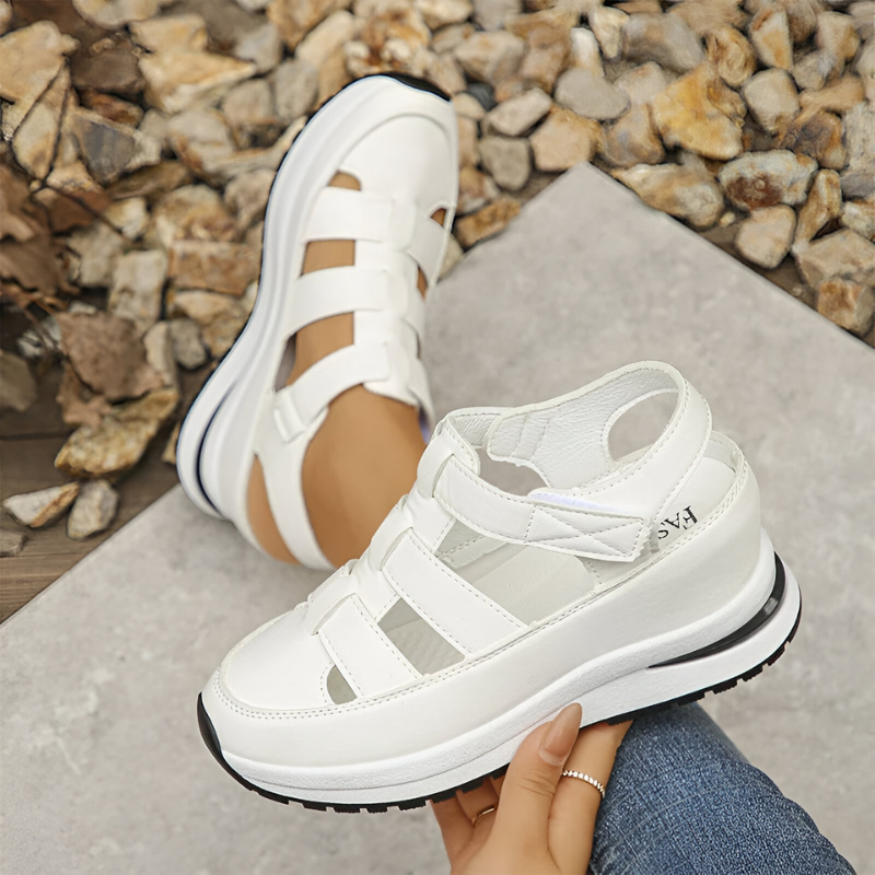 Sigrid™ | Sandali Ortodontici Eleganti con Velcro