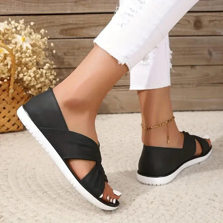 Beatrice | Sandali ortopedici con elegante fiocco