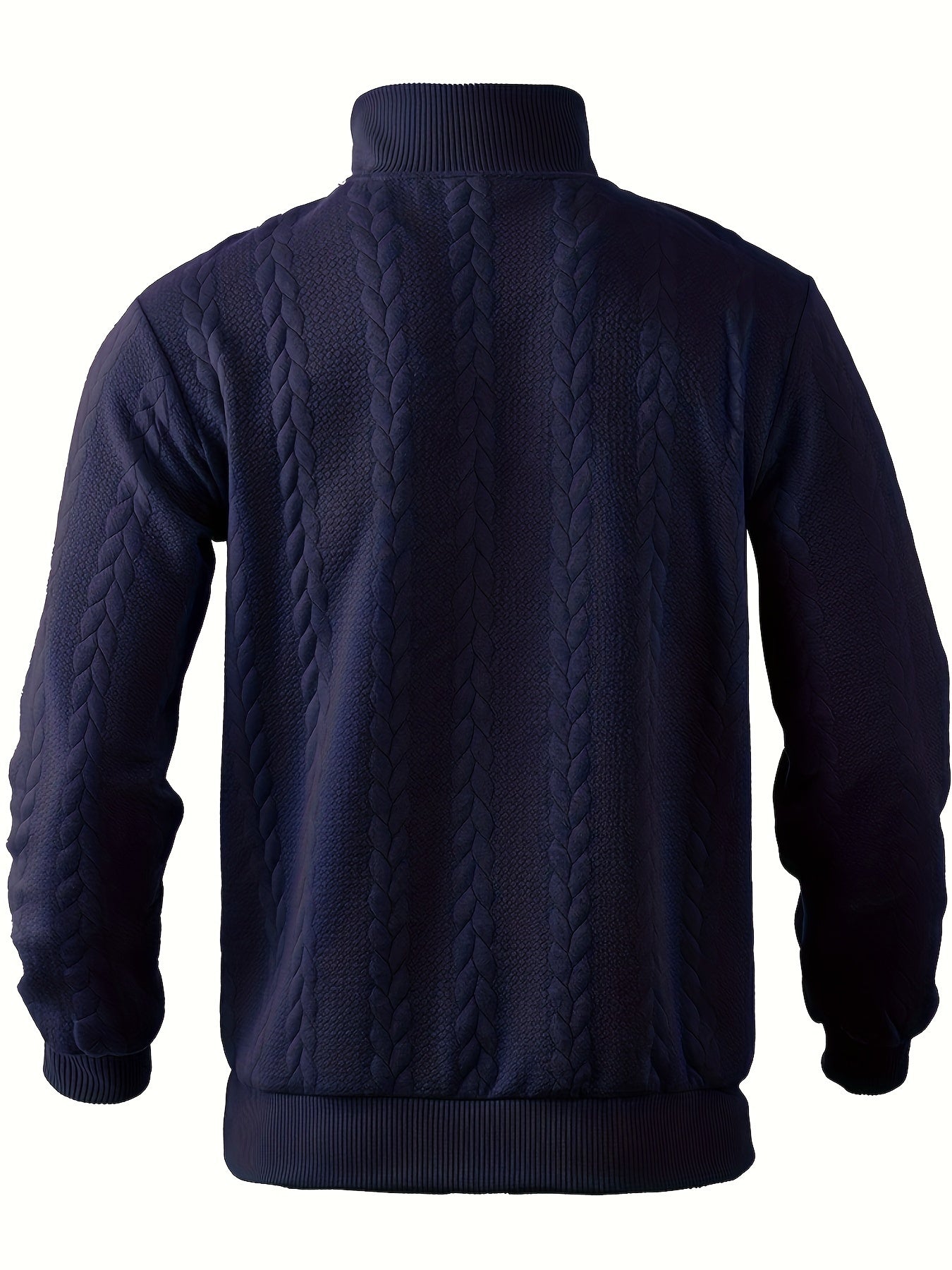 Rafaele™ - Maglione vintage da uomo con chiusura a zip