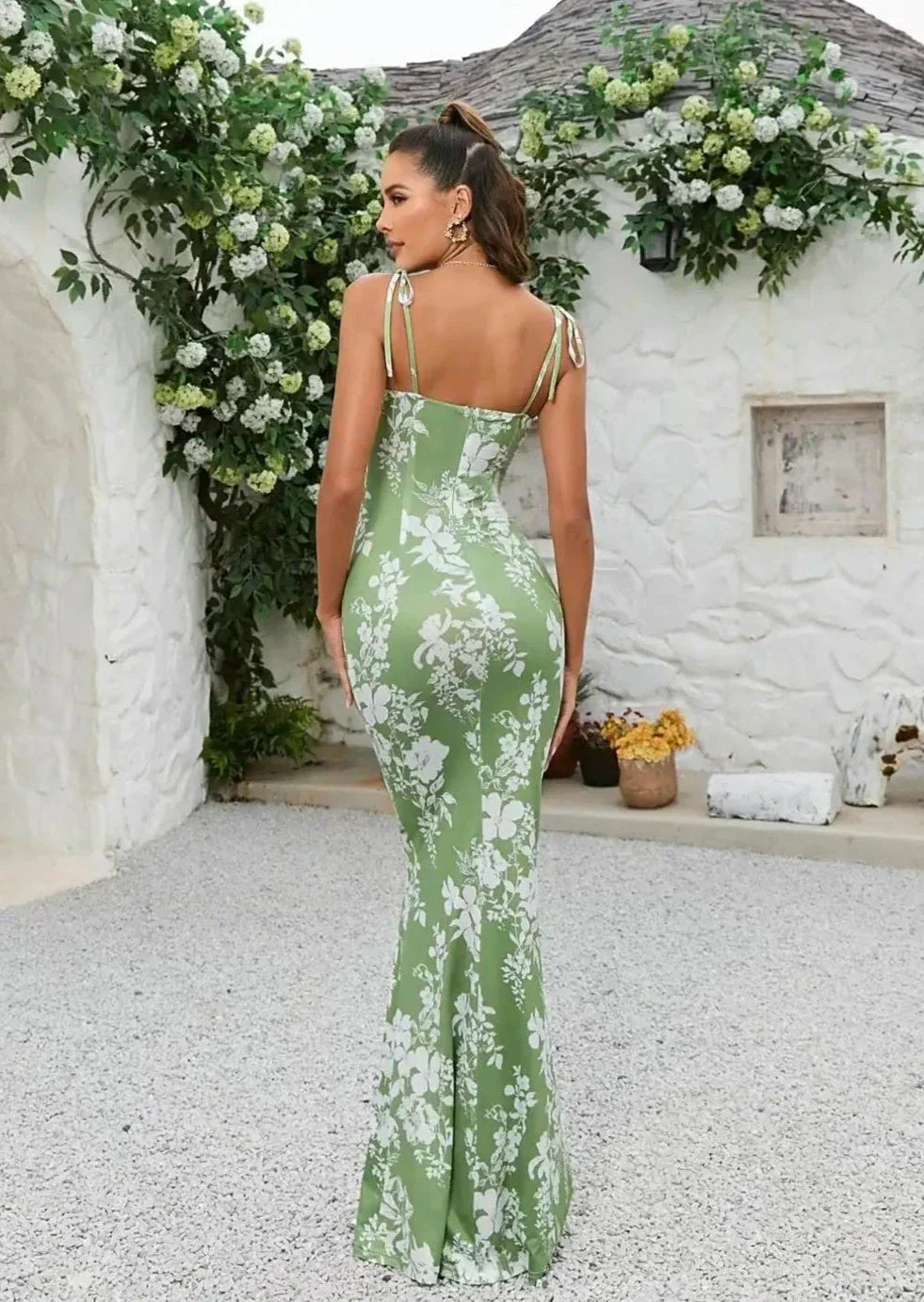 Klara™ | Maxi-abito con Stampa Floreale
