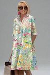 Nadine - Vestito Estivo Floreale di Lusso per uno Stile Senza Sforzo
