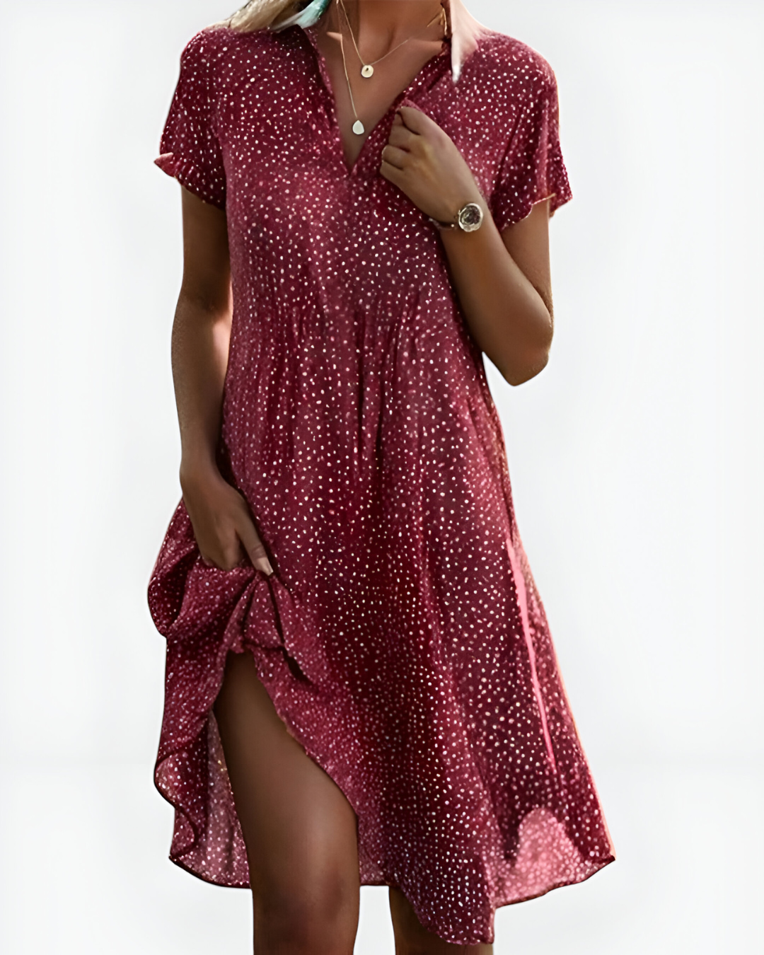Jessica™ | Abito Casual con Pois