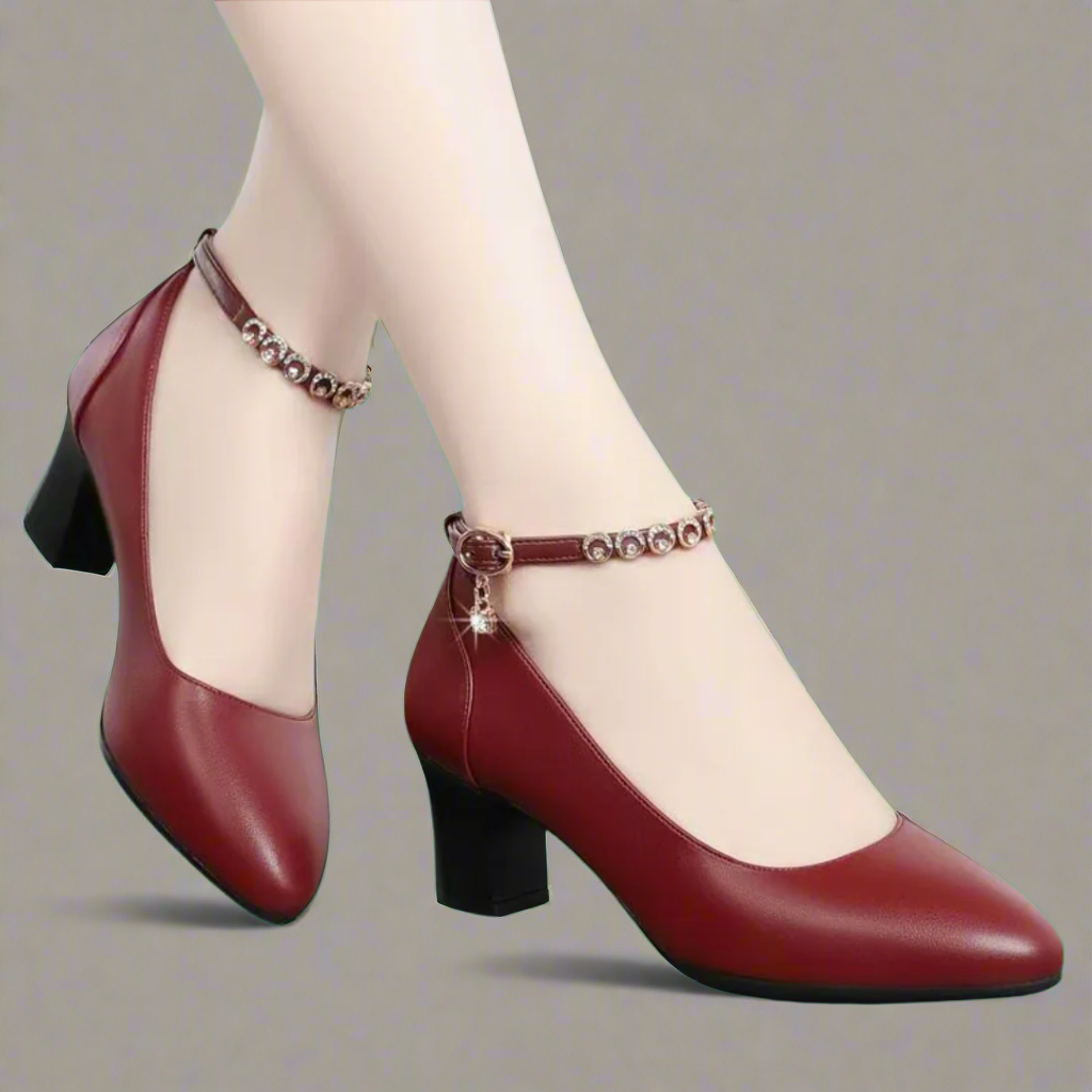 Zymara | Pumps in pelle laccata premium per il tuo stile in ufficio