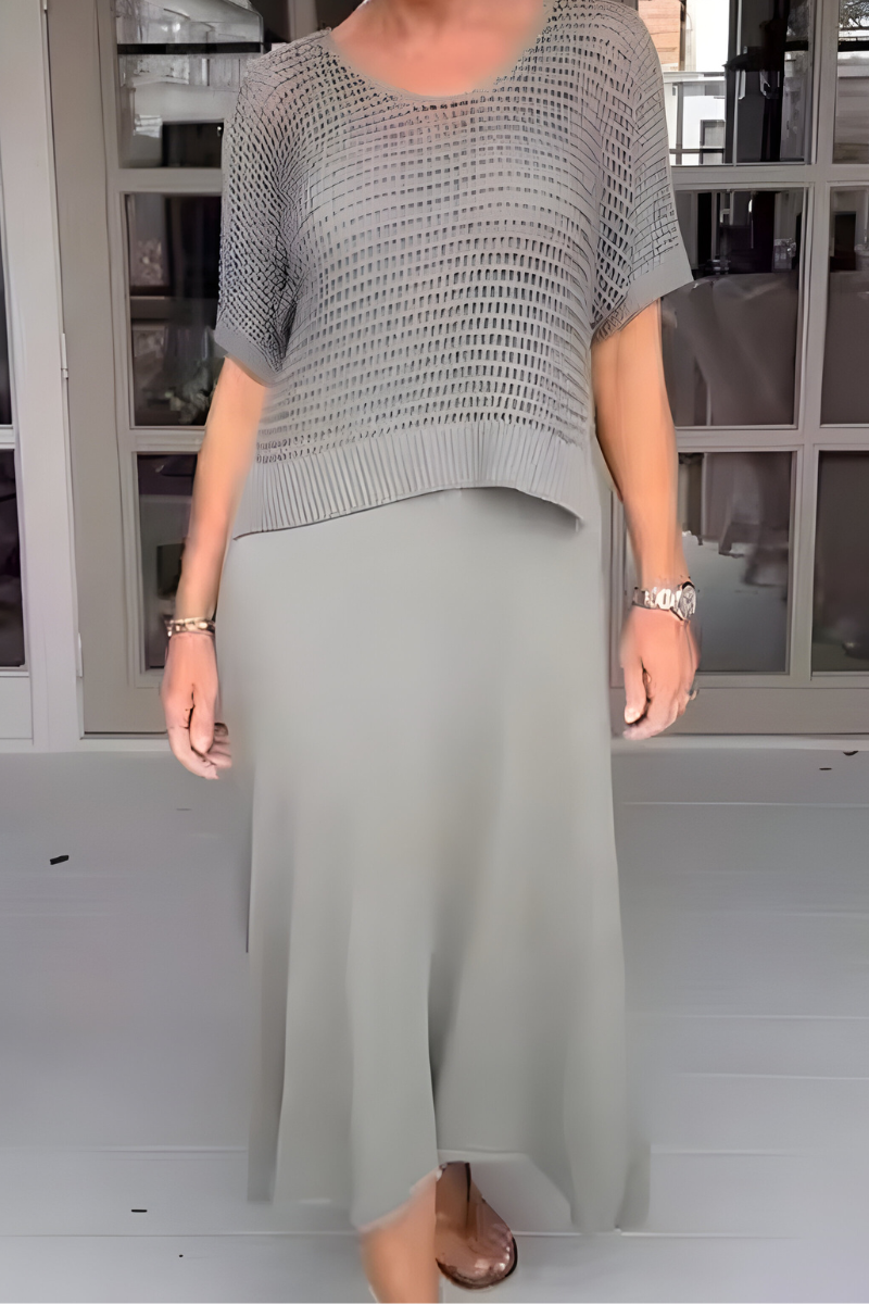 Lieke™ | Abito Estivo con Top in Maglia