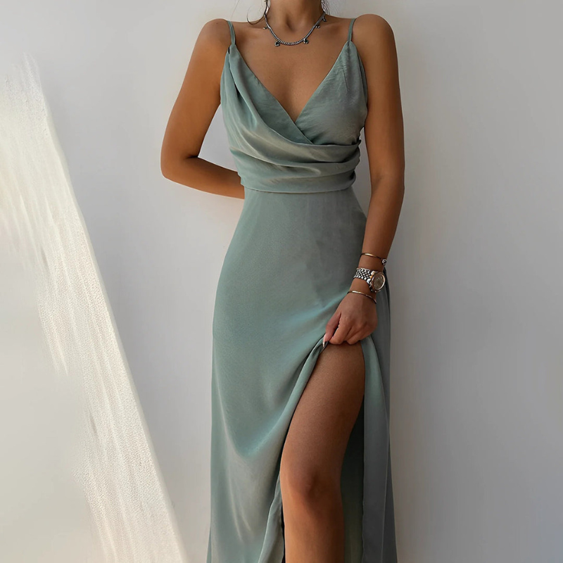 Carice™ | Abito da Cocktail Senza Spalline Glamour