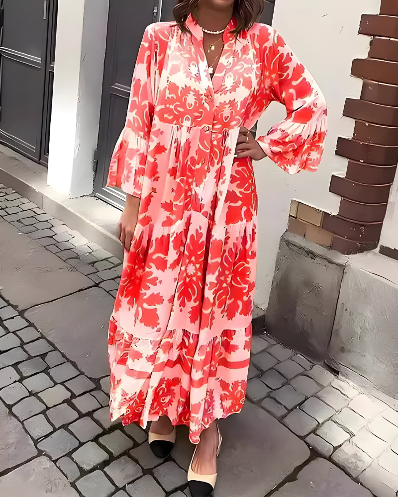 Sabrina™ | Abito Maxi a Fiori