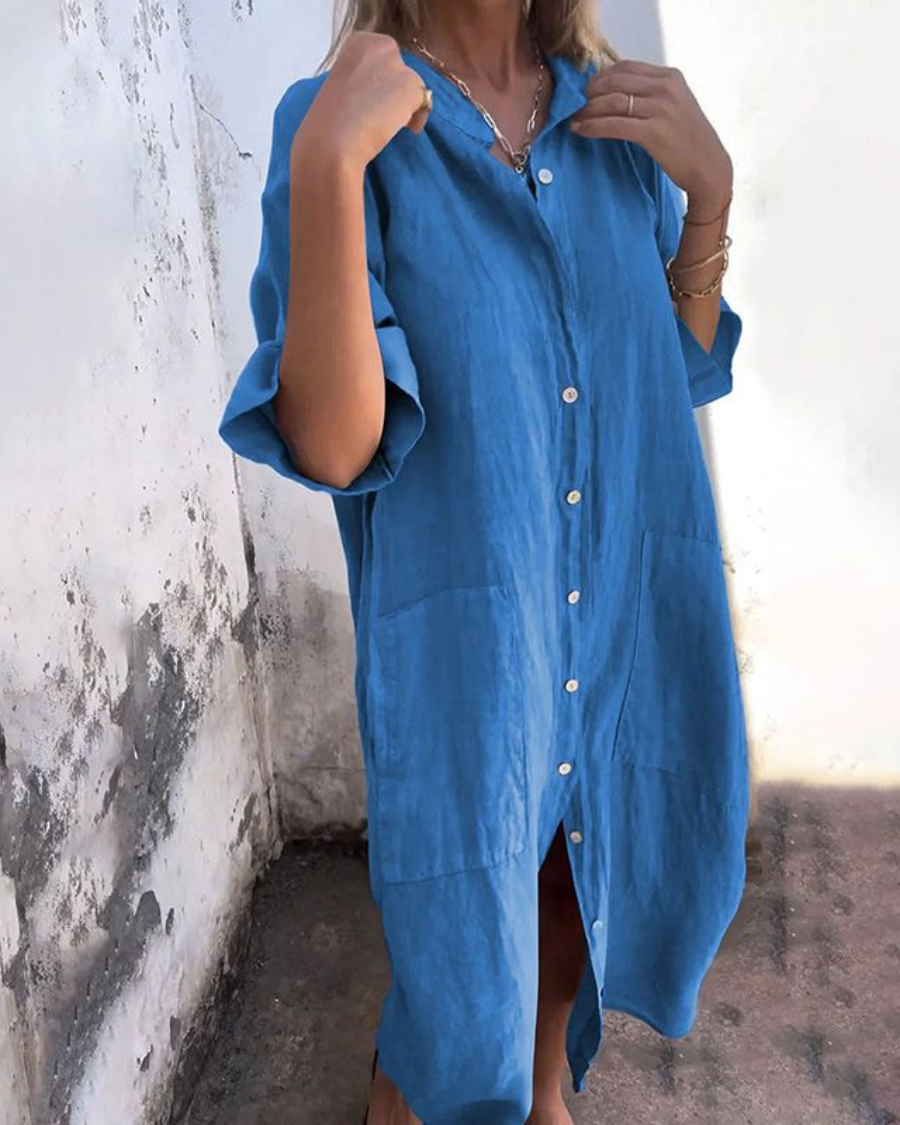 Melany™ | Abito Camicia Casual Stile Ibiza