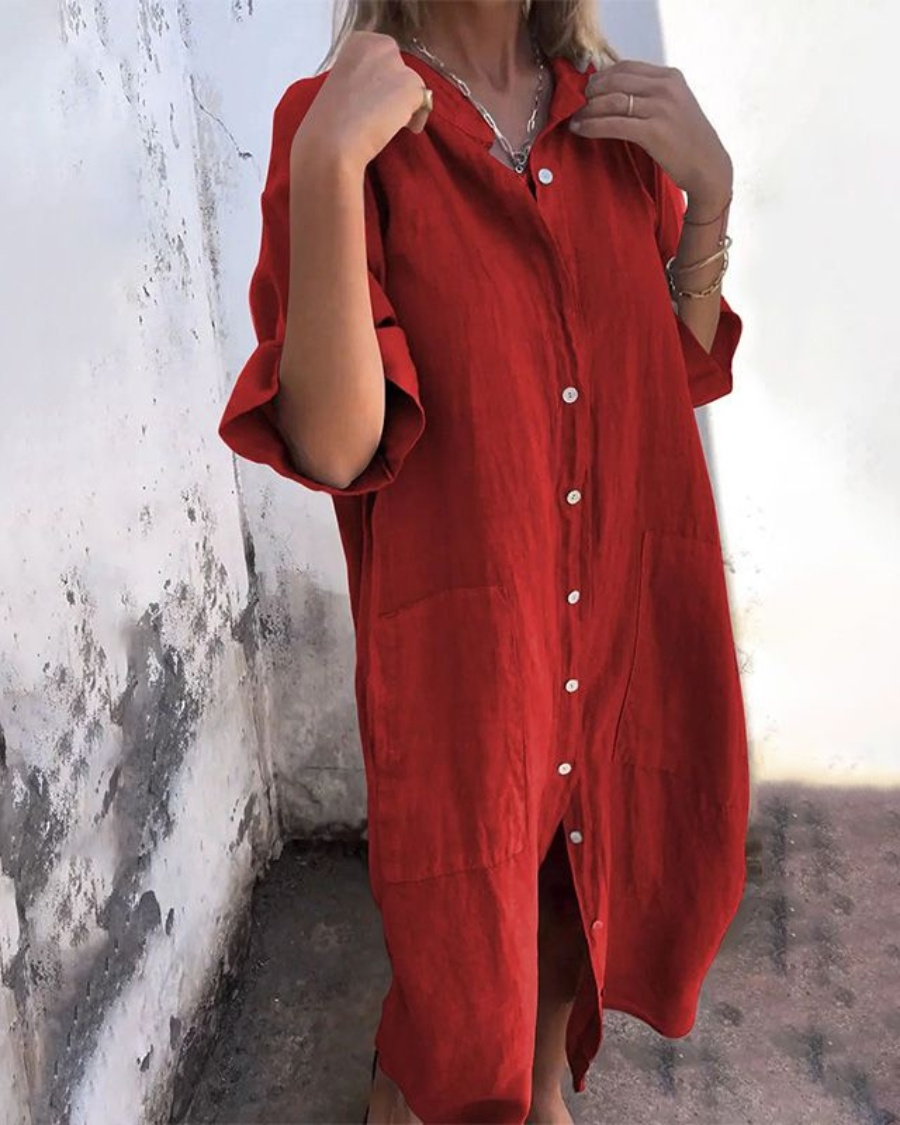 Melany™ | Abito Camicia Casual Stile Ibiza