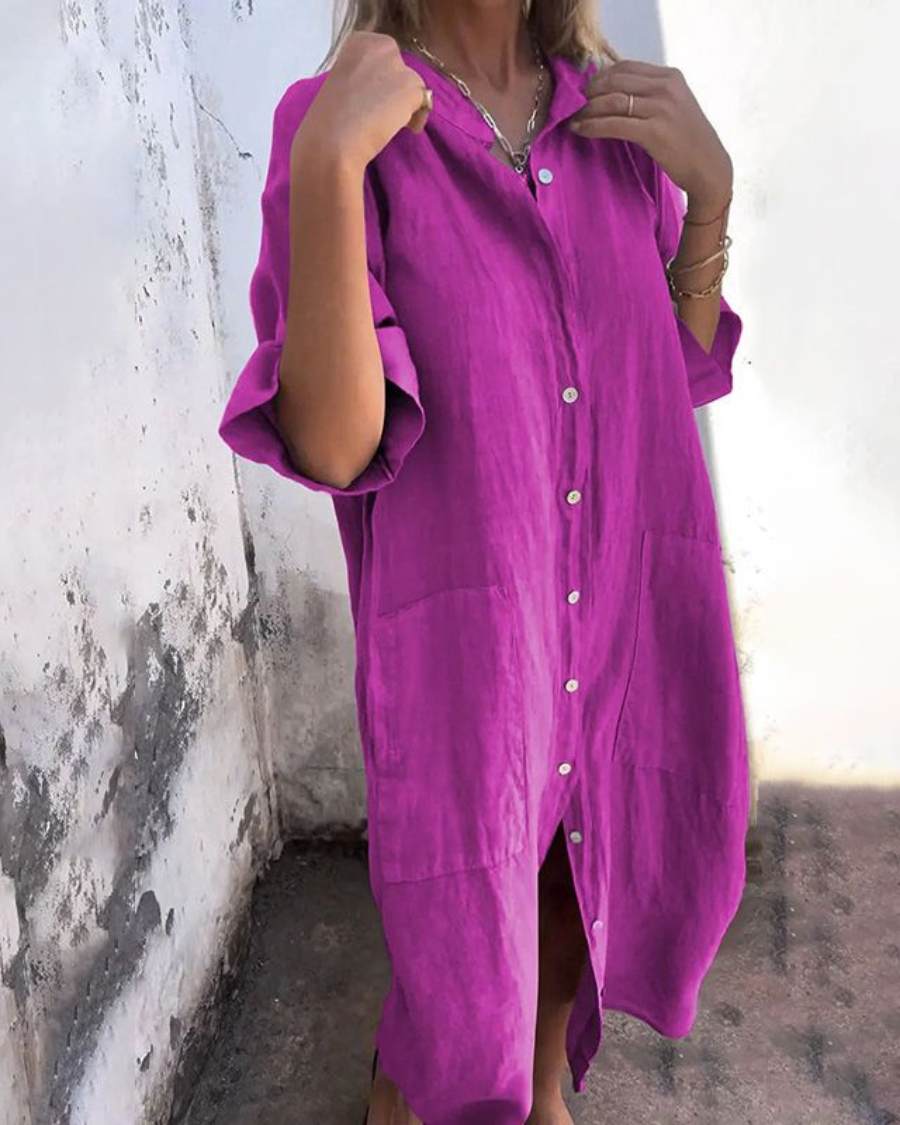 Melany™ | Abito Camicia Casual Stile Ibiza