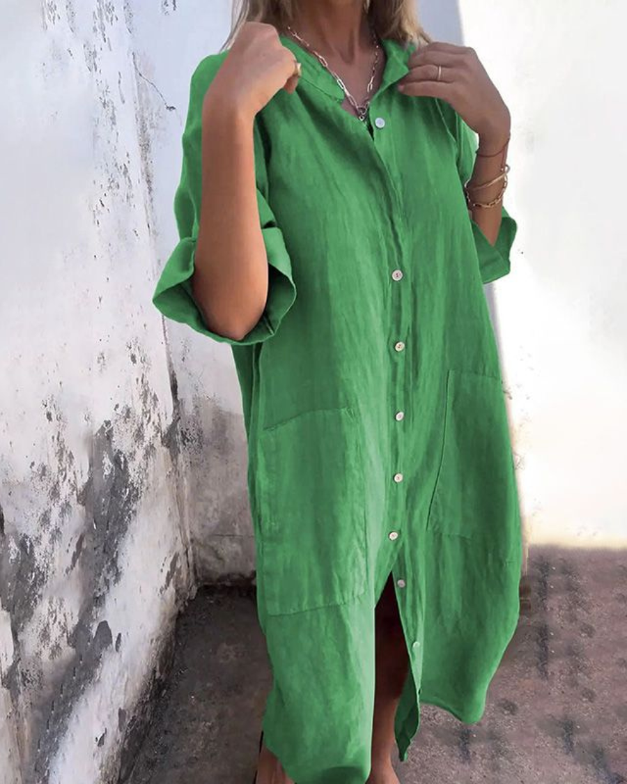 Melany™ | Abito Camicia Casual Stile Ibiza