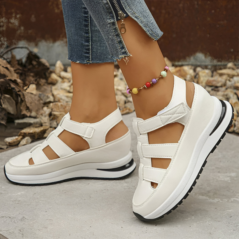Sigrid™ | Sandali Ortodontici Eleganti con Velcro
