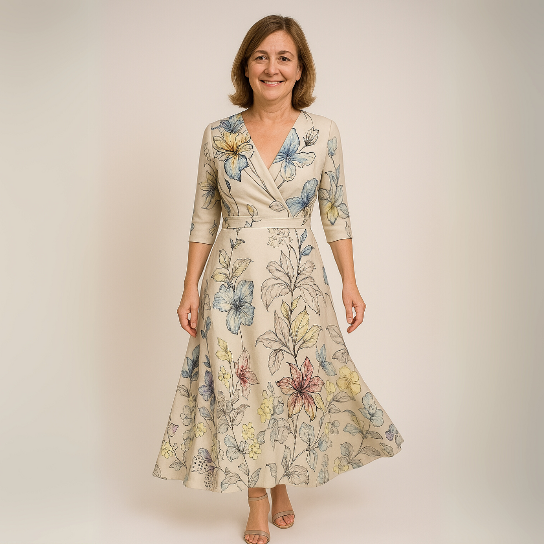 Genesis™! - Abito Maxi a Fiori Luxe