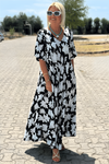Marits™ | Abito Casual a Fiori con Scollatura a V