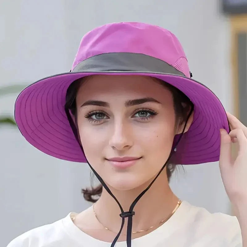 Cappello UV-Protect per Coda di Cavallo