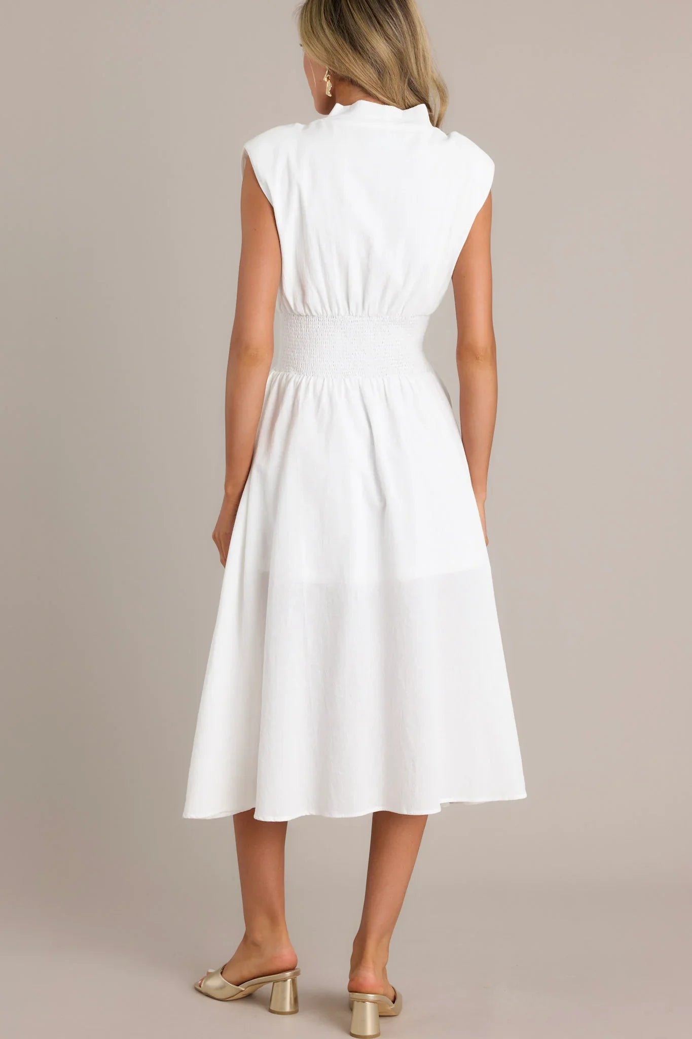 Lara™ | Elegante vestito midi con zip e spacco