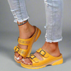 Frederika™ | Sandali con Zeppa e Doppia Cintura – Confortevoli e Stilosi