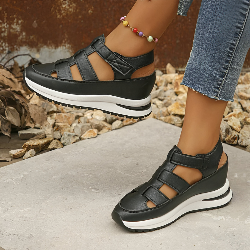 Sigrid™ | Sandali Ortodontici Eleganti con Velcro