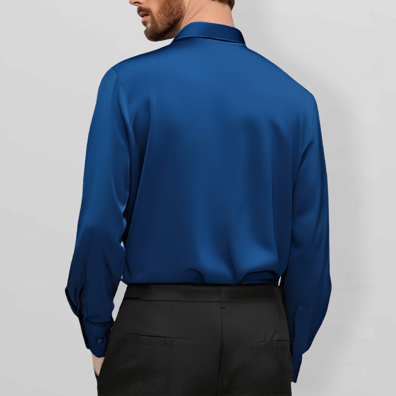 Matteo™ | Camicia Elasticizzata Antipiega da Uomo
