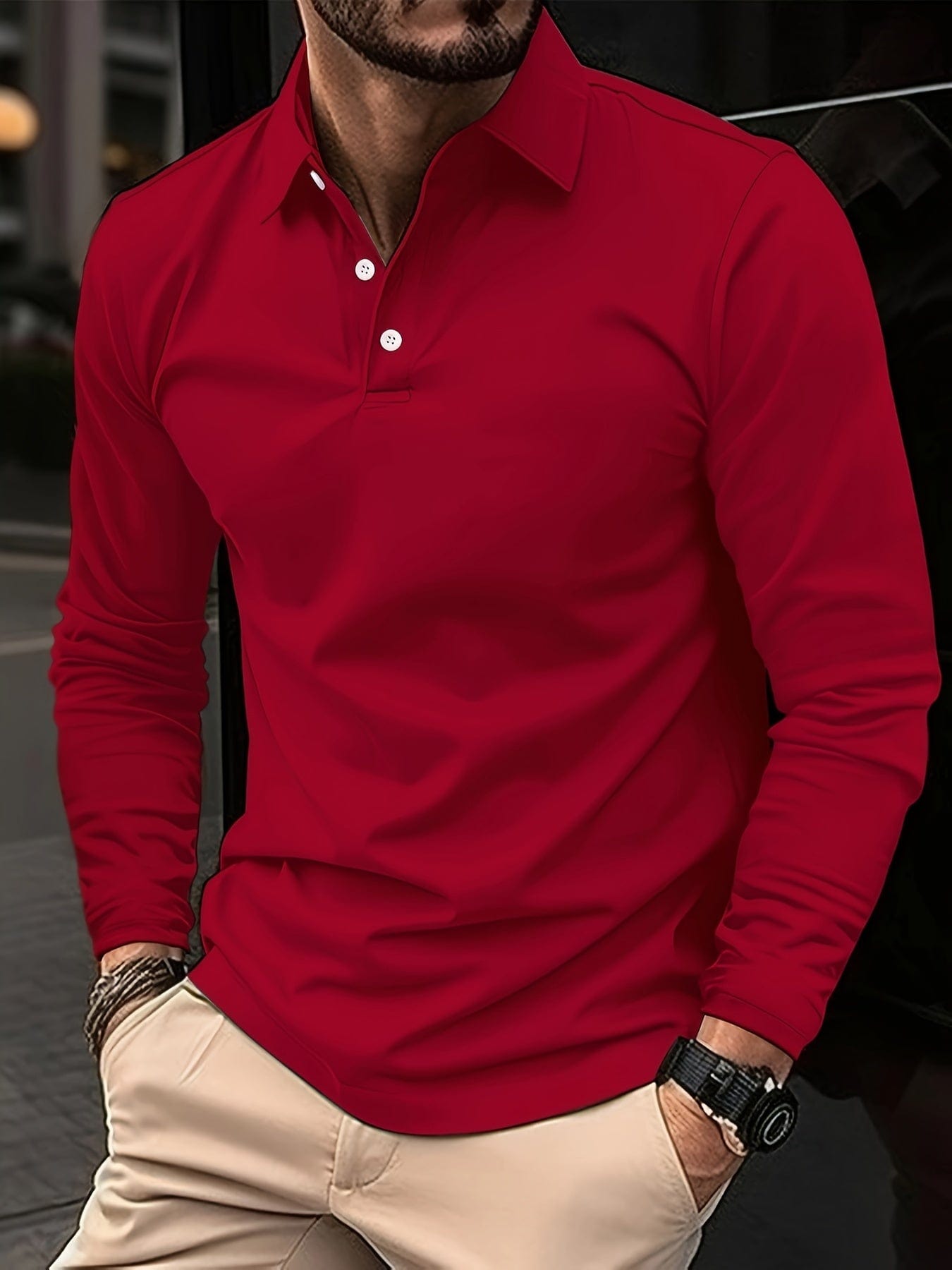Austin™ | Polo a maniche lunghe per uomo