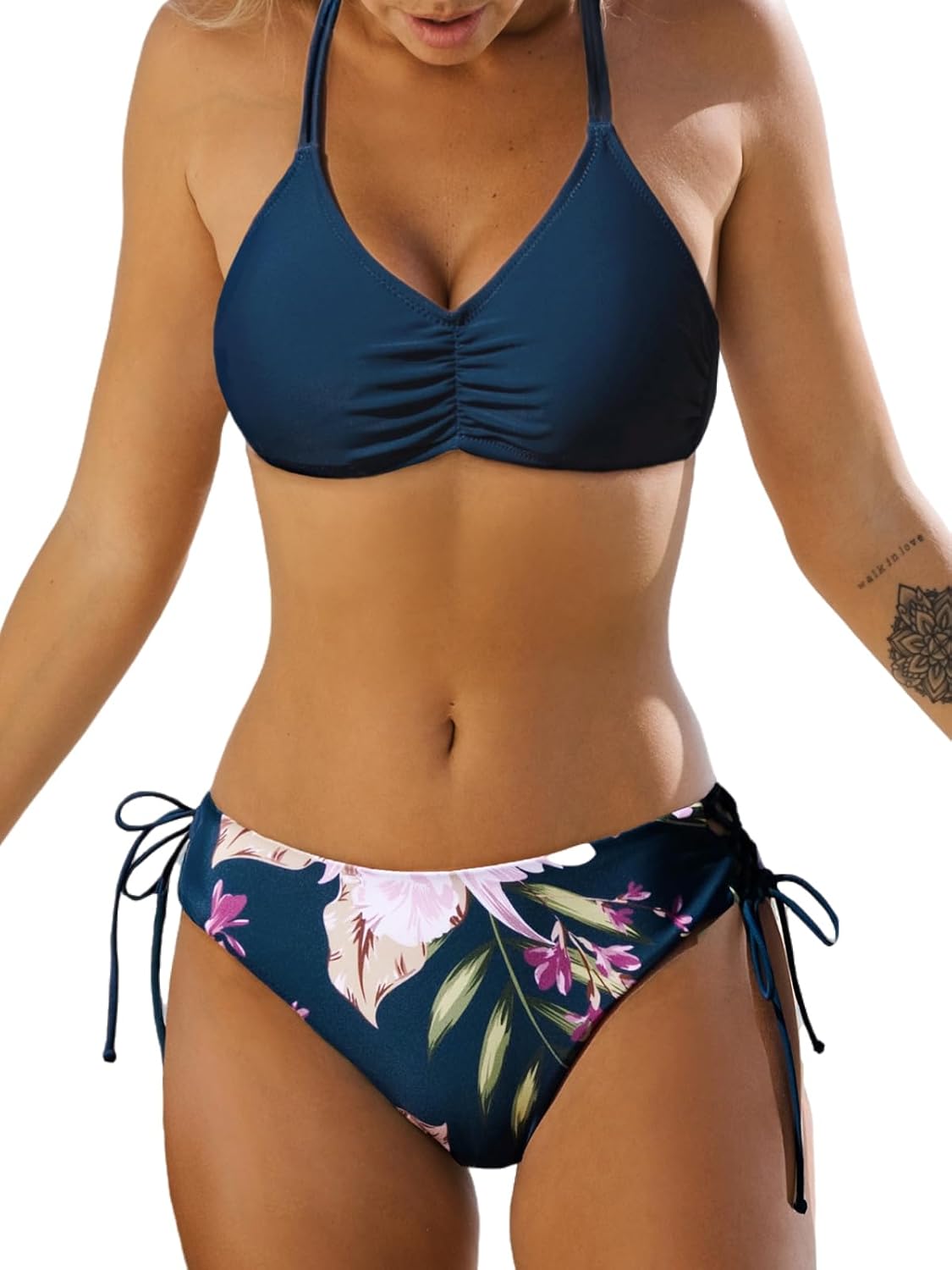 Costume da bagno reversibile – Due look in uno