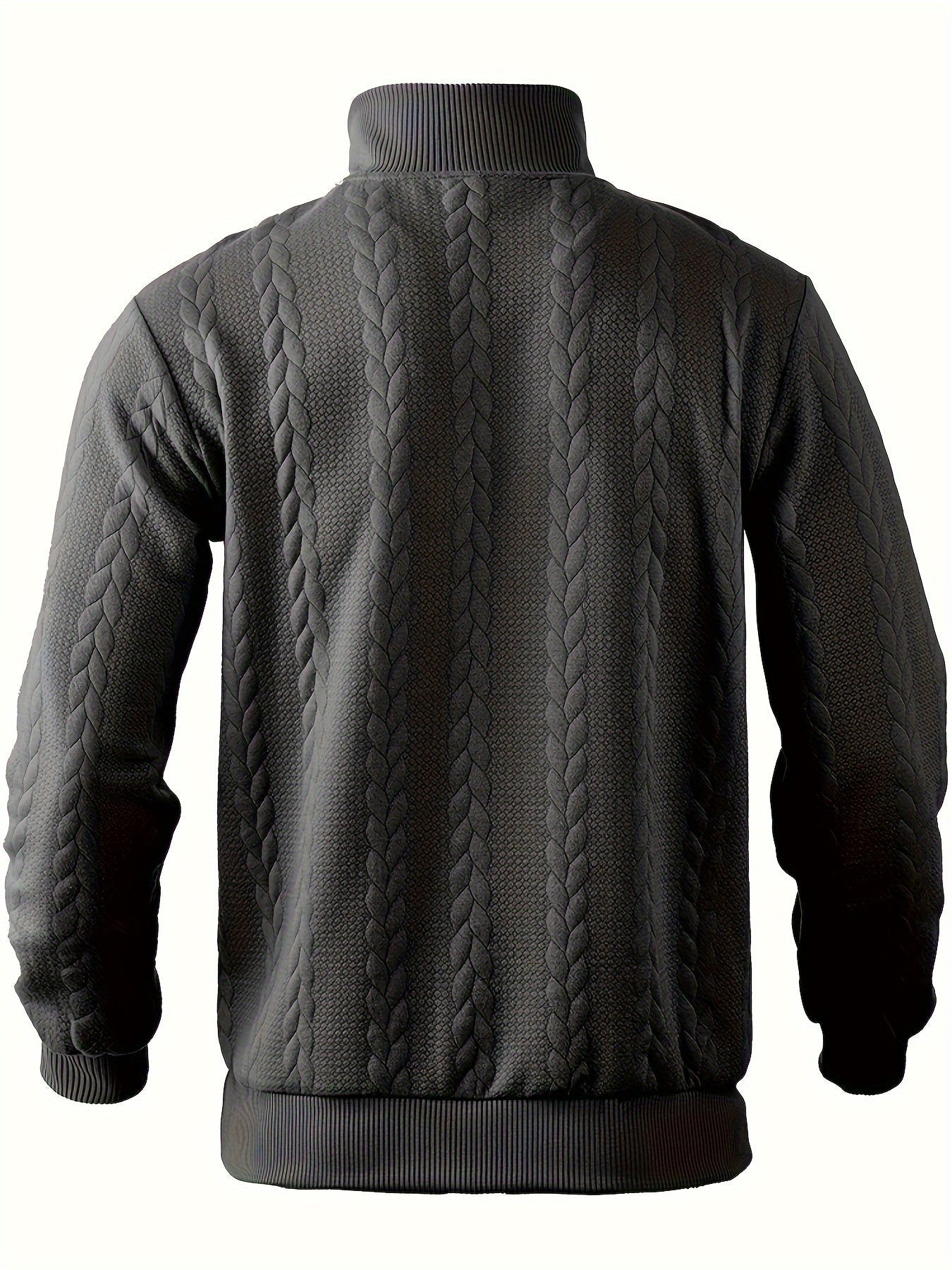 Rafaele™ - Maglione vintage da uomo con chiusura a zip
