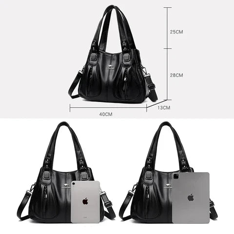 Salino™ | Borsa in pelle vegana informale
