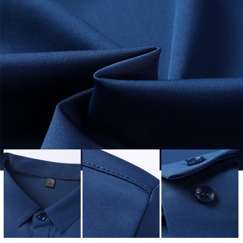 Matteo™ | Camicia Elasticizzata Antipiega da Uomo