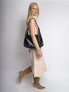 Elegante borsa a spalla di grande formato