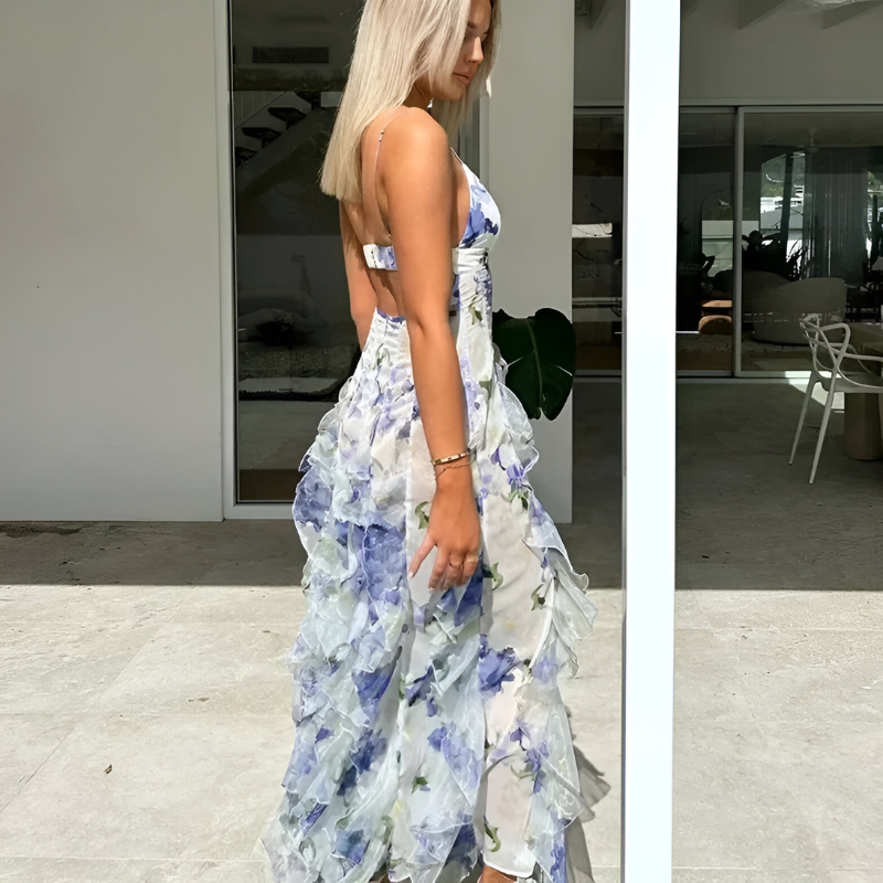 Elena™ | Abito Elegante con Stampa