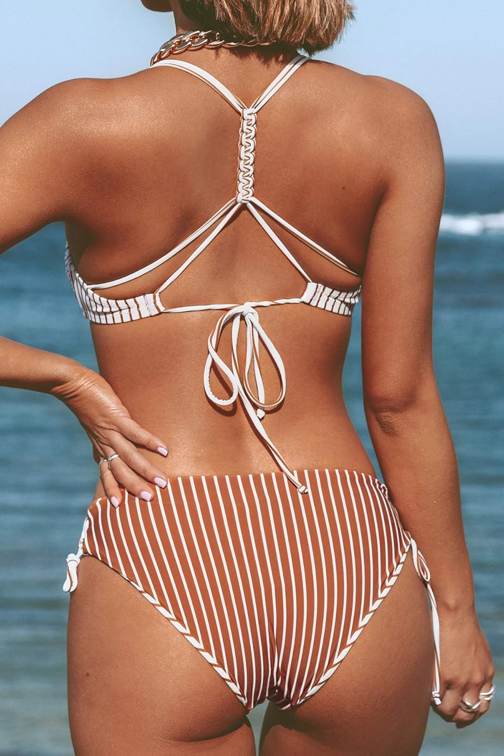 Costume da bagno reversibile – Due look in uno