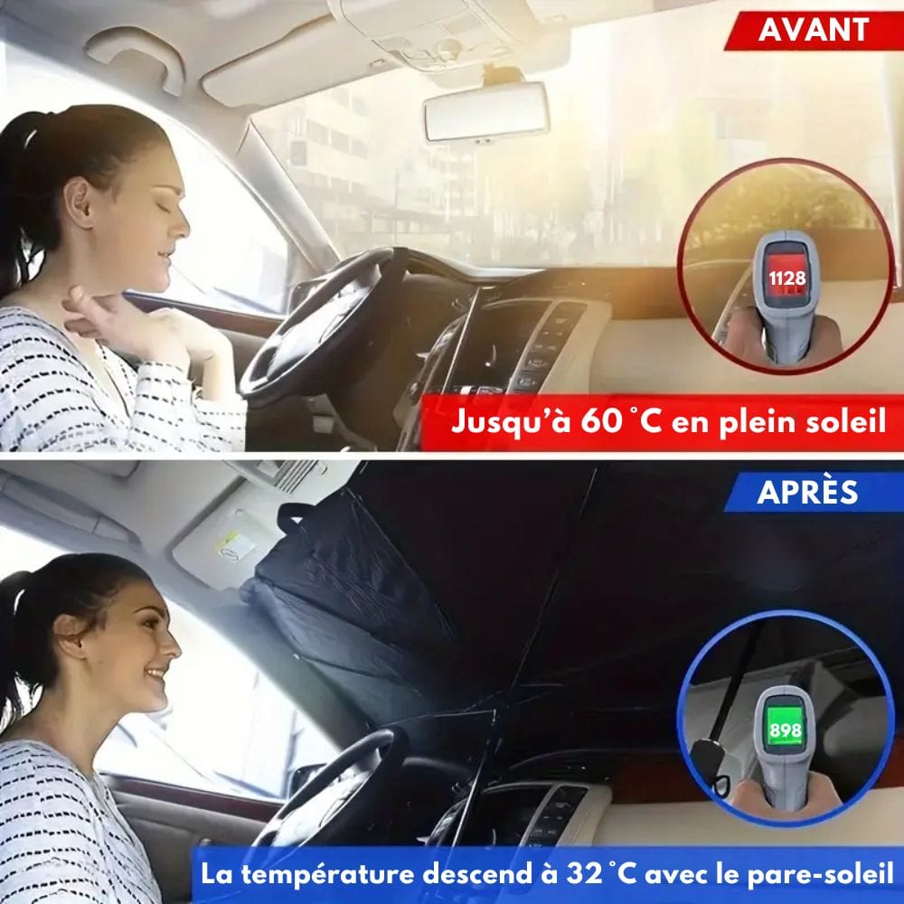 Protezione termica e anti-UV per il parabrezza
