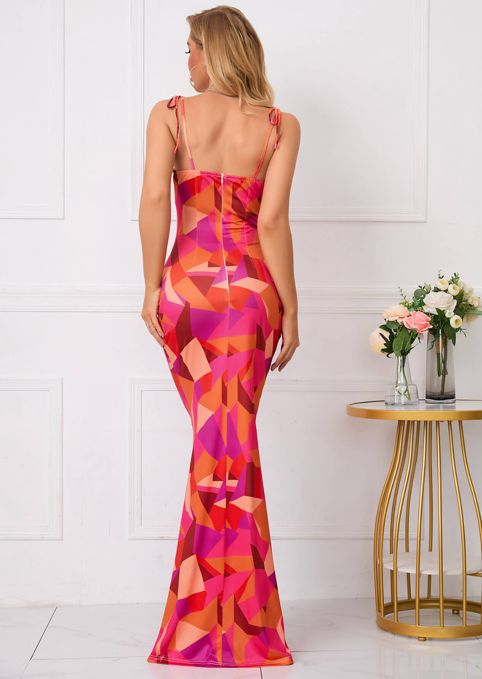 Klara™ | Maxi-abito con Stampa Floreale