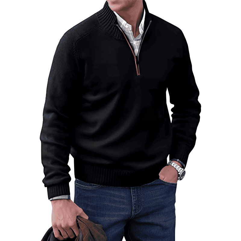 Noah™ I Maglione in Cashmere con Zip