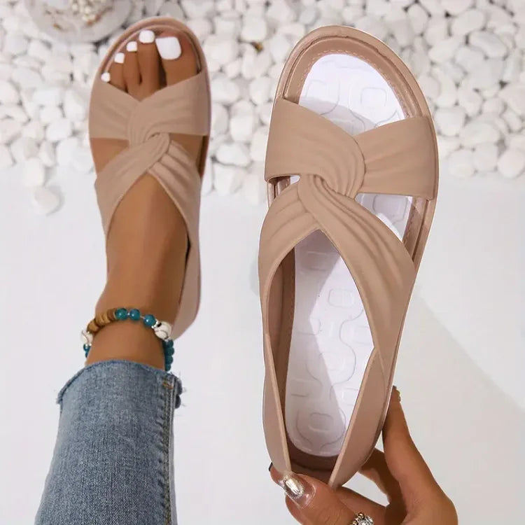 Beatrice | Sandali ortopedici con elegante fiocco