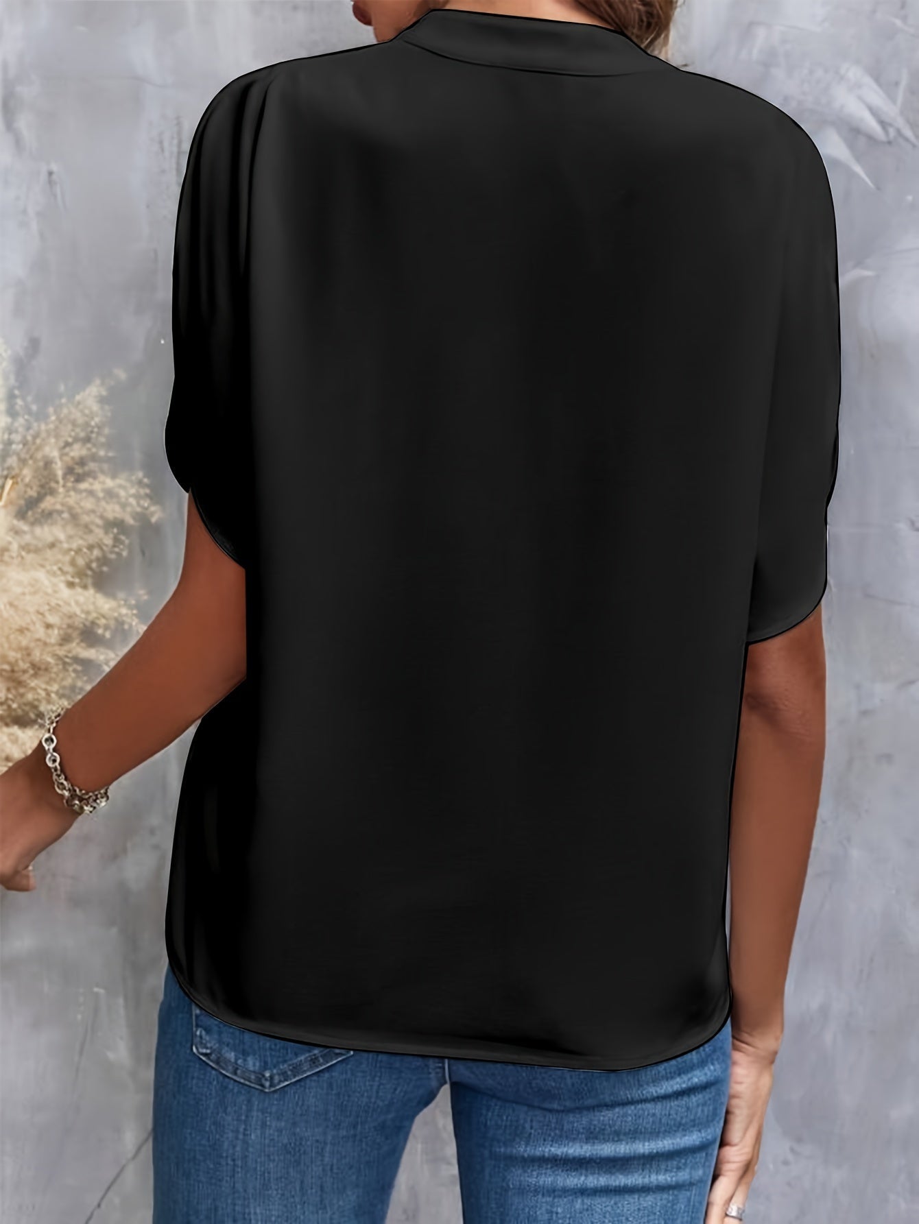 Luna™ | Blusa semplice con scollo a V